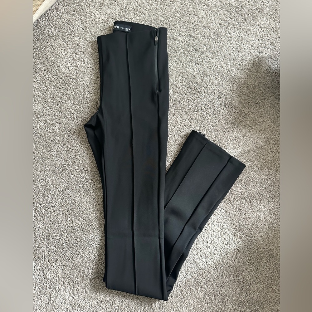 Zara Black Flare Trousers